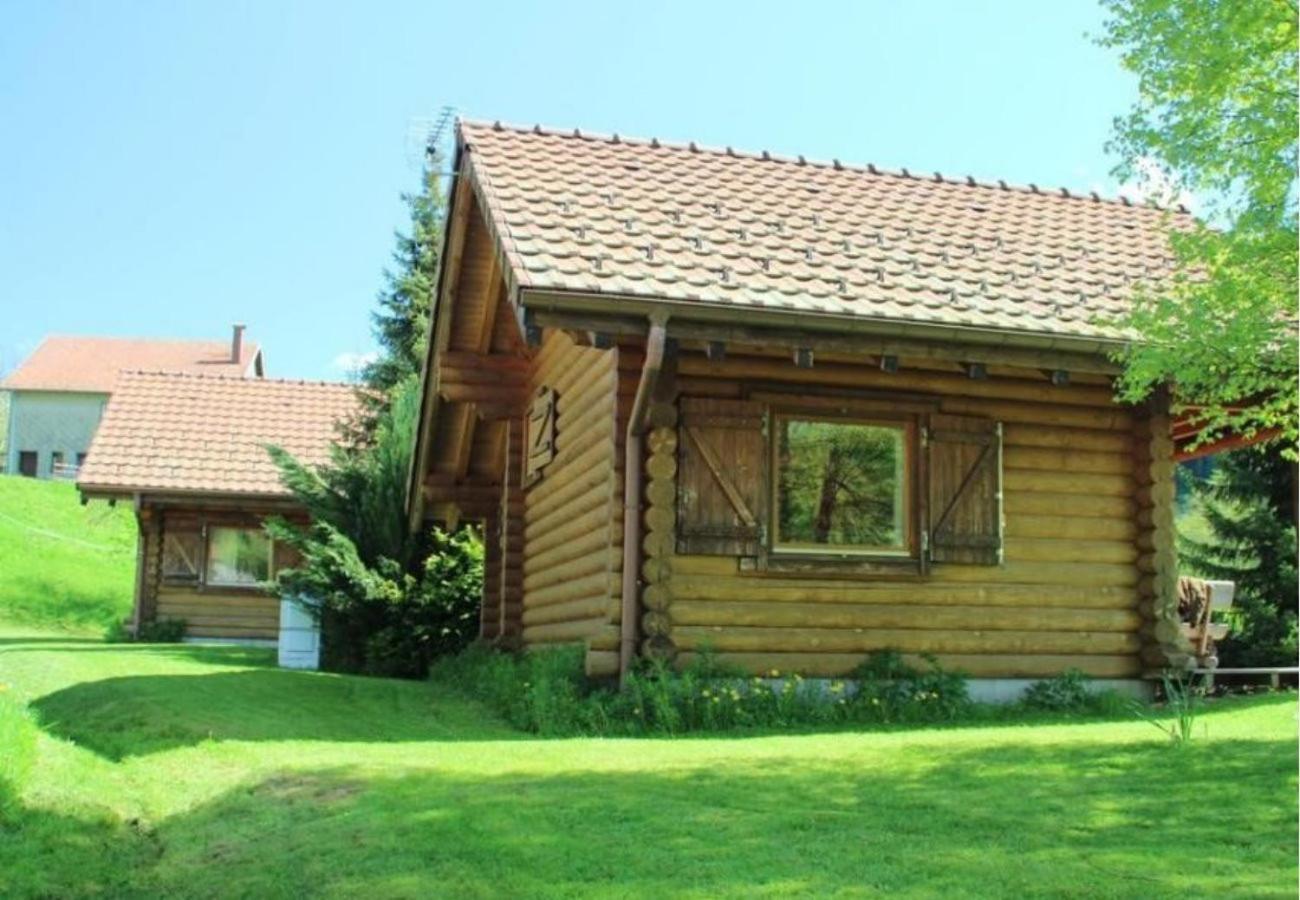 L'Oursblanc Chalet En Rondins La Bresse Esterno foto