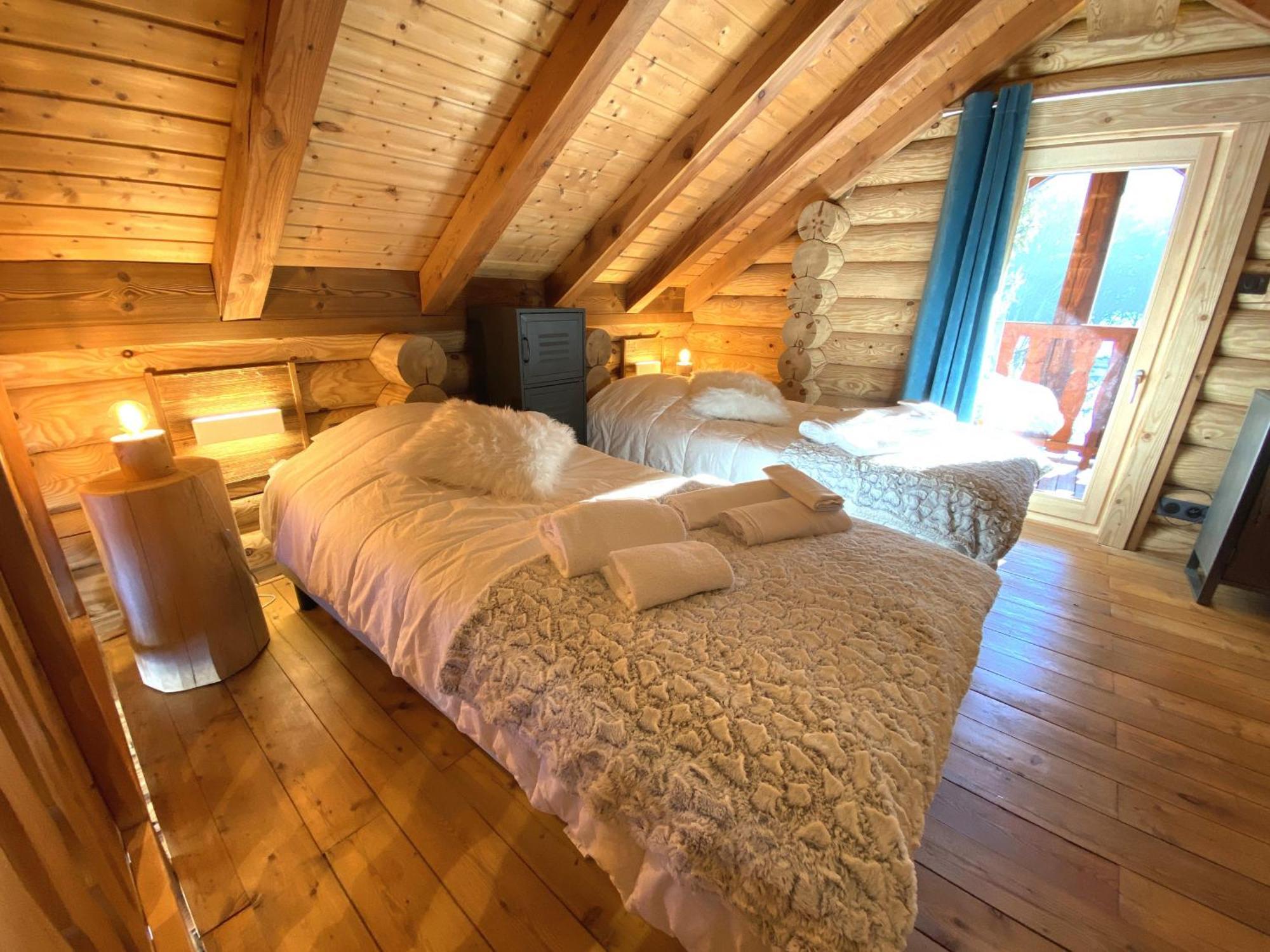 L'Oursblanc Chalet En Rondins La Bresse Esterno foto