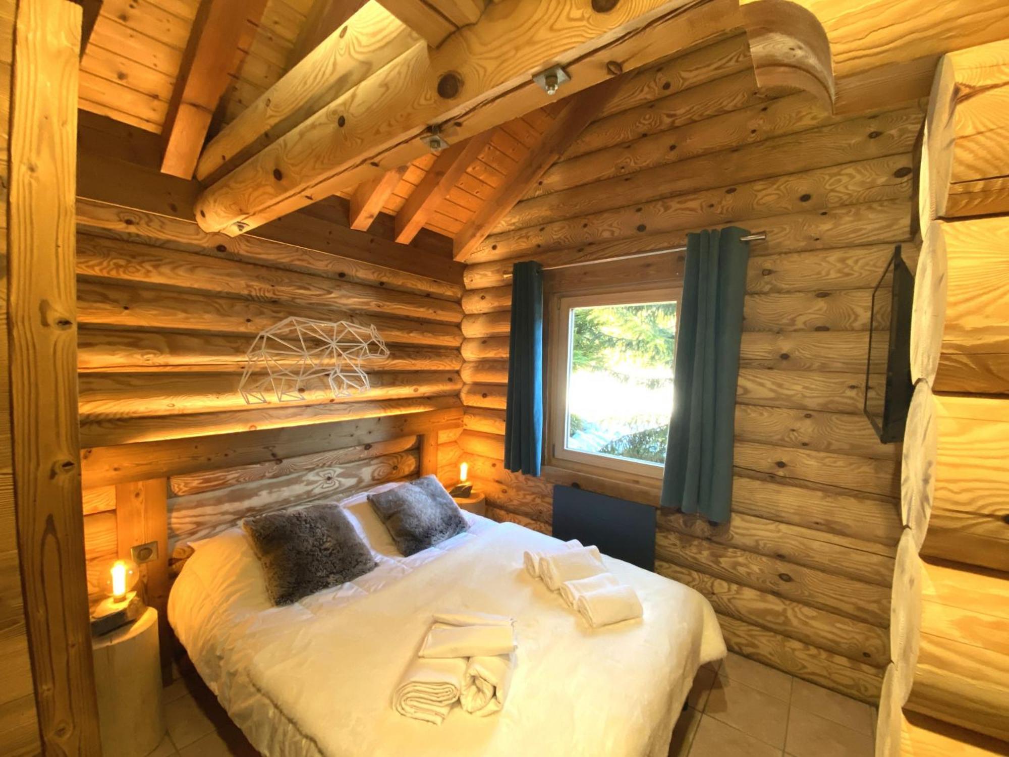 L'Oursblanc Chalet En Rondins La Bresse Esterno foto