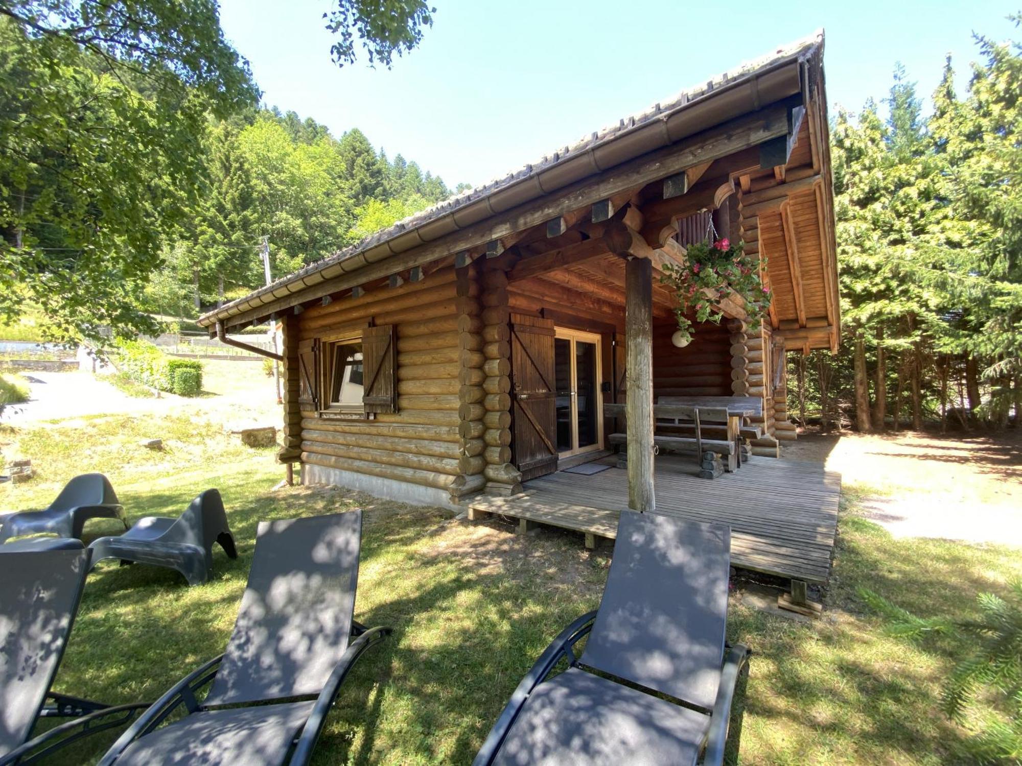 L'Oursblanc Chalet En Rondins La Bresse Esterno foto
